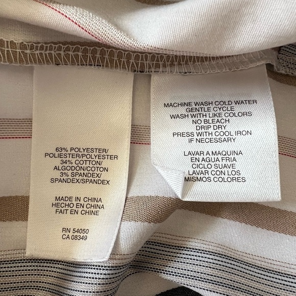 Evan-Picone Woman’s Long Sleeve Button Down Dress Shirt, size 14 - Picture 7 of 8